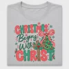 Christmas Begins With Christ DTF Transfer