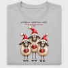 Whimsical Christmas Sheep DTF Transfer