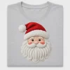 Crochet Santa Face DTF Transfer