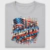 Retro America Skyline DTF Transfer