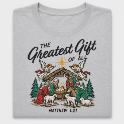 The Greatest Gift Nativity DTF Transfer
