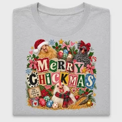 Merry Chickmas DTF Transfer