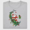 Retro Santa Christmas Tree DTF Transfer