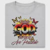 With God All Things Are Possible DTF Transfer