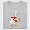 Funny Goose Christmas Movies DTF Transfer