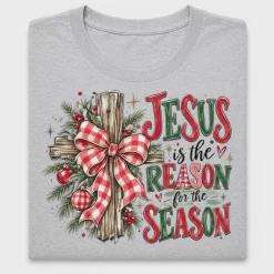 Jesus is the Reason Christmas DTF Transfer