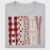 Merry Holiday Plaid Leopard DTF Transfer