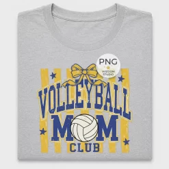 Volleyball Mom Club DTF Transfer