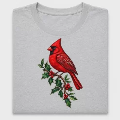 Cardinal Holly Berry DTF Transfer