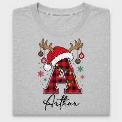 Personalized Christmas Reindeer DTF Transfer