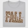 Fall Vibes Leopard Print DTF Transfer
