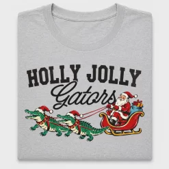 Holly Jolly Gators DTF Transfer