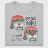 Personalized Santa DTF Transfer for Kids
