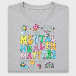 Mental Health Matters Retro DTF Transfer