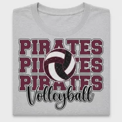 Pirates Volleyball DTF Transfer