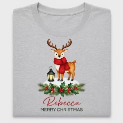 Personalized Reindeer Christmas DTF Transfer