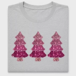 Glitter Christmas Tree DTF Transfer