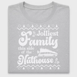 Jolliest Family Christmas DTF Transfer
