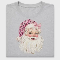Retro Santa Face DTF Transfer