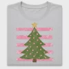 Preppy Christmas Tree DTF Transfer