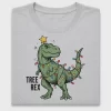 Tree Rex Christmas Dinosaur DTF Transfer