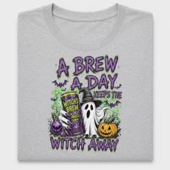 A Brew A Day Keeps The Witch Away DTF Transfer