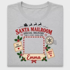Santa Mailroom DTF Transfer