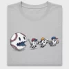 Halloween Baseball Ghost DTF Transfer