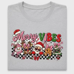 Merry Vibes Christmas DTF Transfer