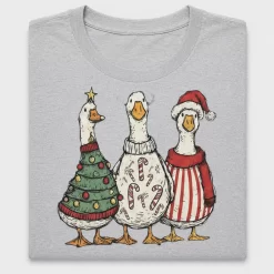 Christmas Geese DTF Transfer
