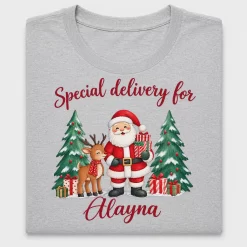 Personalized Santa Christmas DTF Transfer