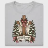 Jesus is the Reason Christmas Cross DTF Transfer