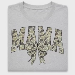 Camo Mama Bow DTF Transfer