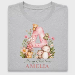Watercolor Christmas Animals DTF Transfer