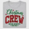 Christmas Crew Glitter DTF Transfer