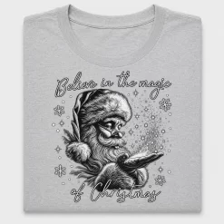 Vintage Santa Believe In Magic DTF Transfer