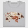 Vintage Patchwork Pig DTF Transfer