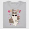 Preppy Leopard Ghost Boo-Jee DTF Transfer