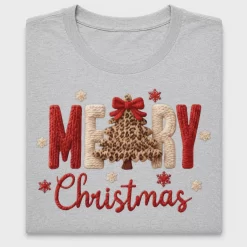 Merry Christmas Chunky Knit DTF Transfer