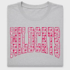 Wildcats Heart Varsity DTF Transfer