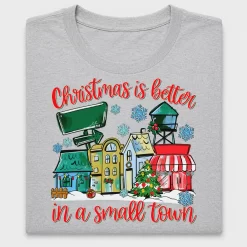 Christmas Small Town DTF Transfer
