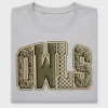Retro OWL Camo Checkerboard DTF Transfer