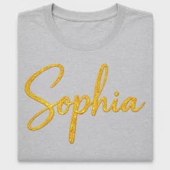 Sophia Glitter Name DTF Transfer