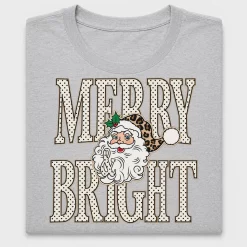 Retro Christmas Santa DTF Transfer