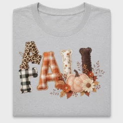 Fall Faux Patchwork DTF Transfer