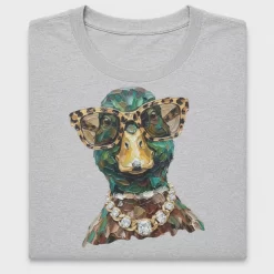 Glam Duck Leopard Print DTF Transfer