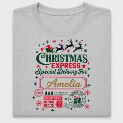 Christmas Express Personalized DTF Transfer