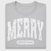 Merry Christmas Distressed DTF Transfer