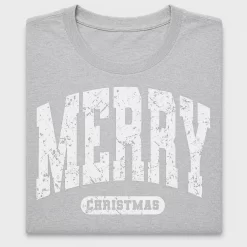 Merry Christmas Distressed DTF Transfer