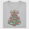 Preppy Christmas Tree DTF Transfer
